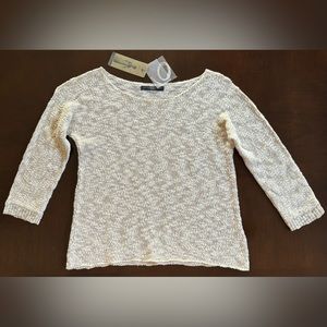 Peruvian Connection Birch Cozumel Pullover Sweater (Small) - New with tags